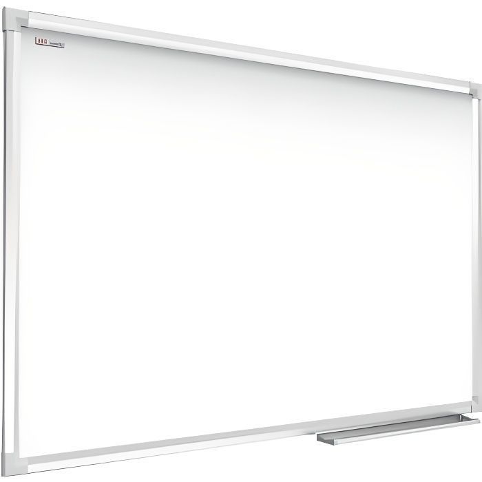 ALLboards Tableau Blanc Magnétique Effaçable à Sec avec Cadre en Aluminium 90x60cm Cdiscount