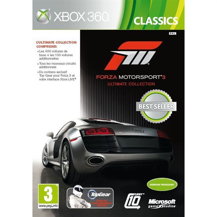 Microsoft Forza Motorsport 3 Ultimate / Jeu Console Xbox 360
