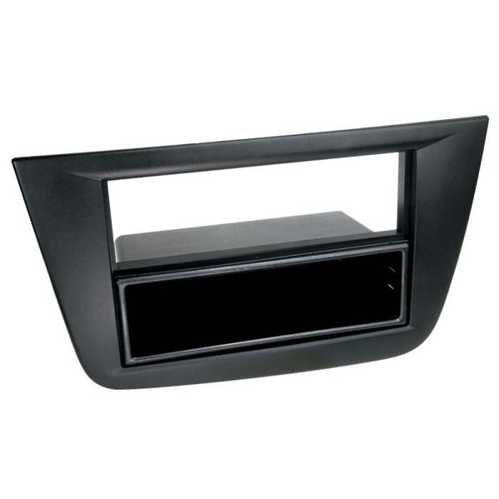 Adaptateur de façade 2-DIN avec vide poche Seat Altea / Altea XL / Toledo
