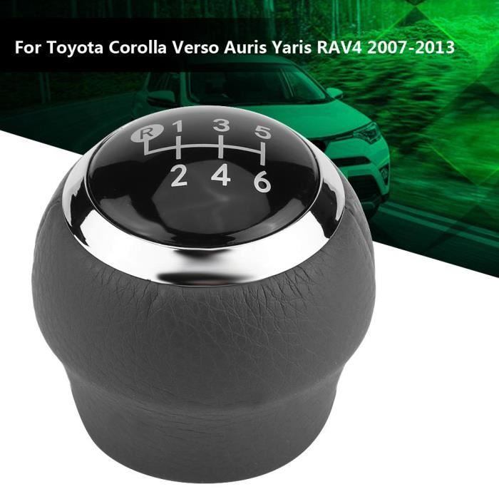 6 Vitesses Pommeau De Changement de levier de vitesses pour Toyota Corolla Verso Auris Yaris RAV4 2007-2013