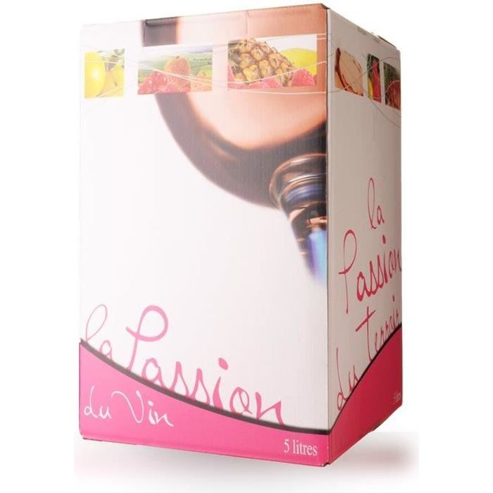 Bag-In-Box 5L Domaine de Lescure Rosé IGP Comté Tolosan - 500cl - Vin Rosé
