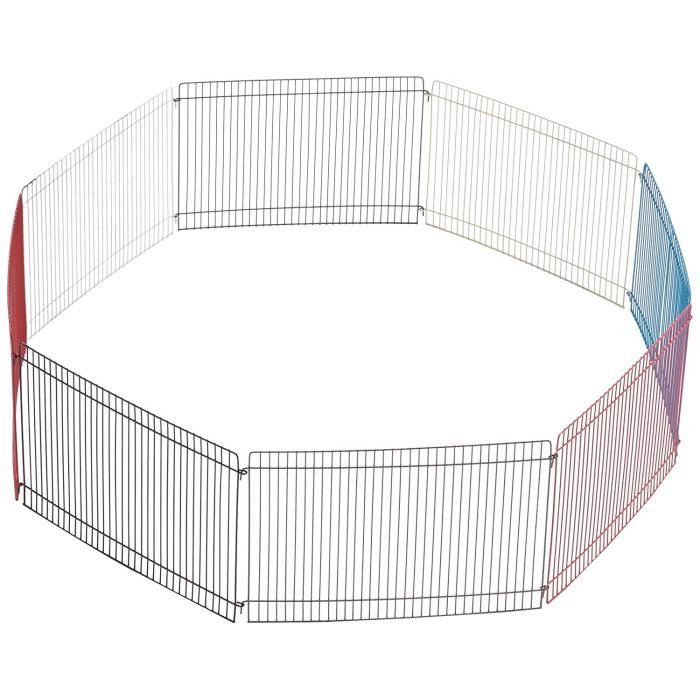 Trixie Enclos pour Rongeurs Joy 8 Éléments de 34 × 23 cm