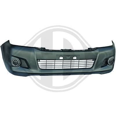 6685850 Pare choc avant pour TOYOTA Hilux de 2011 a 2015 Look origine