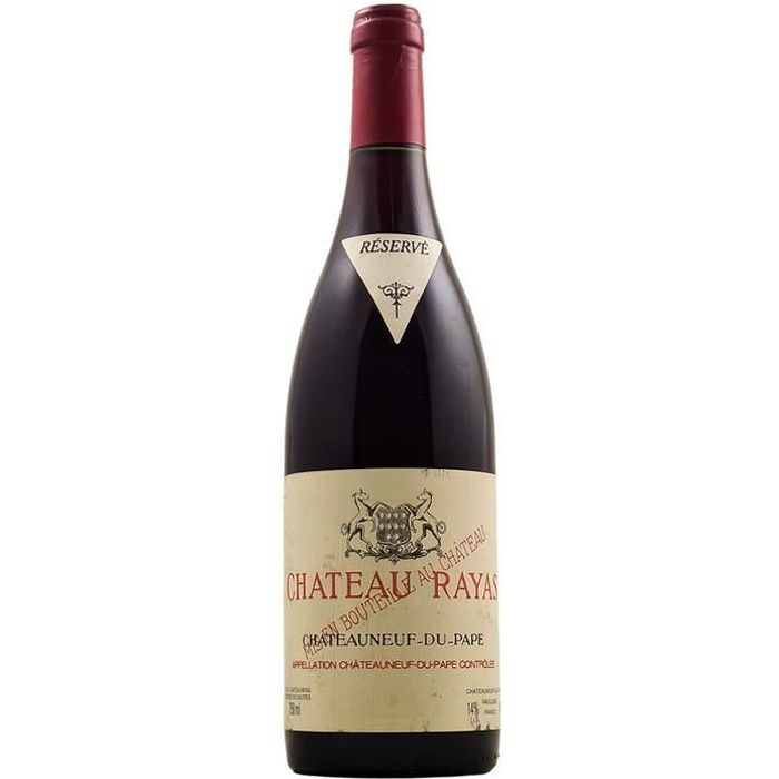 Châteauneuf-du-Pape Réserve Rouge 2011 - 75cl - Château Rayas - Vin AOC Rouge de la Vallée du Rhône - Cépage Grenache