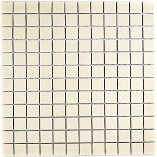 Mosaïque de Céramique Carrelage Mosaïque Magnolia Beige Brillant Miroir Mosaïque