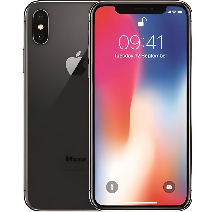 IPHONE X 64GB GRIS SIDERAL - RECONDITIONNE