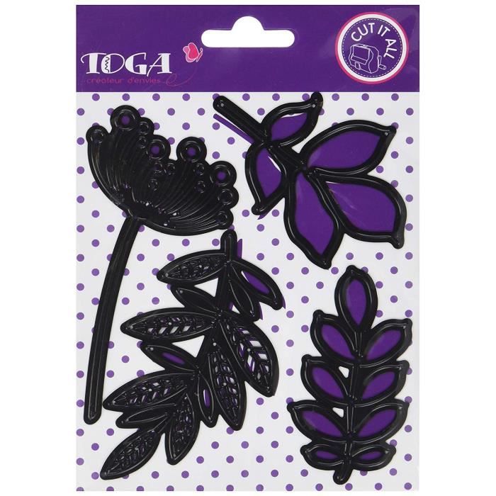 Toga DCG535 Matrices de découpe-Dies Cut-It-All, Métal, Noir, 11 x 16 x 0,2 cm