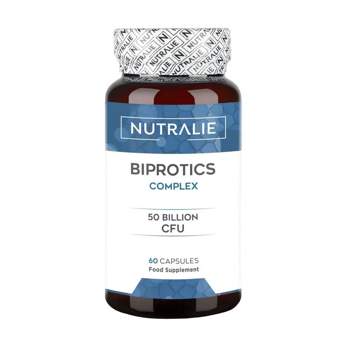 BIPROTICS COMPLEX - Ferments Lactiques 50 millards UFC/Jour - 60 Gélules NUTRALIE