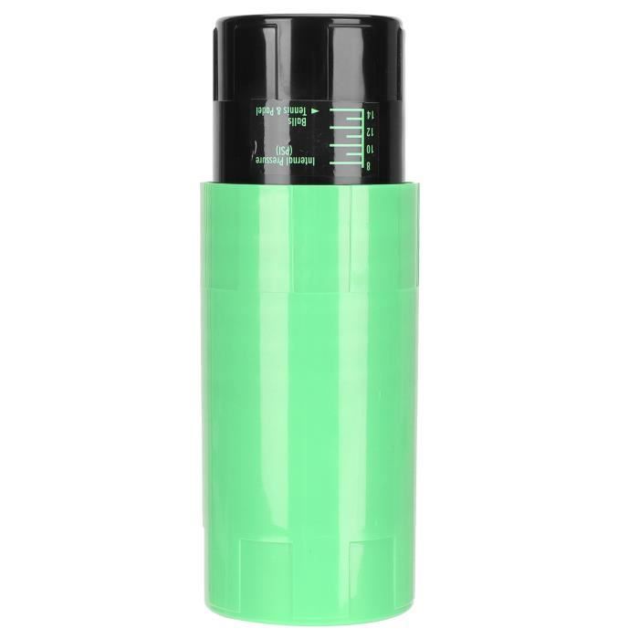 Boîte de balles de tennis Économiseur Boîte de Rangement Réparation à Pression Accessoires (vert)-DUO