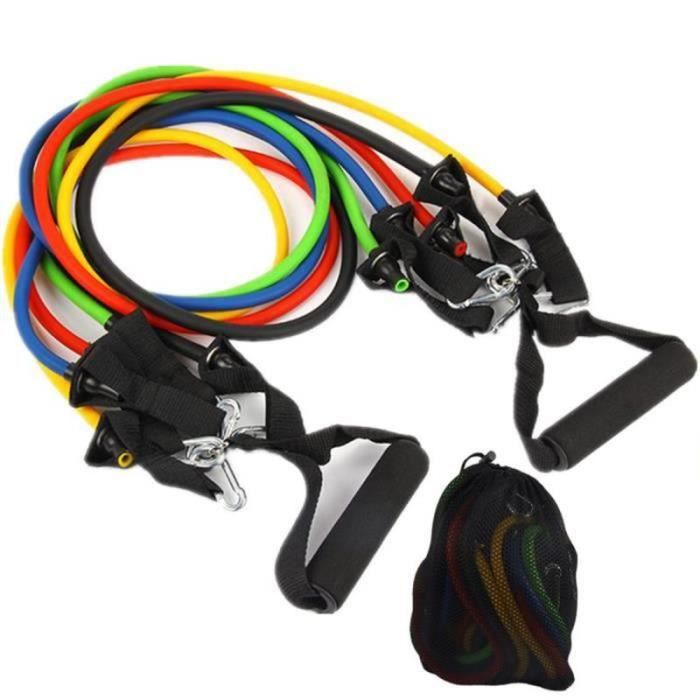 YK20328-Entraînement de musculation de remise en forme Multi-fonction Rally Elastic Rope