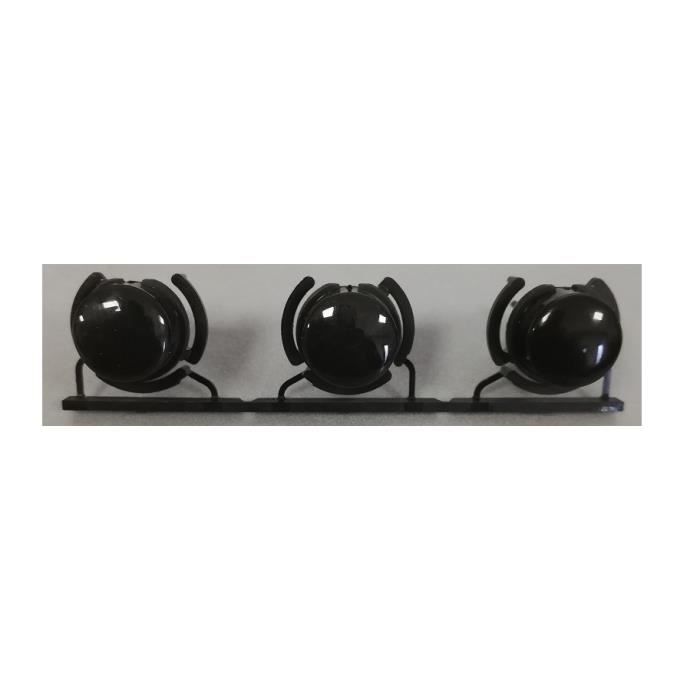 Electrolux 3301743302 Boutons noir four