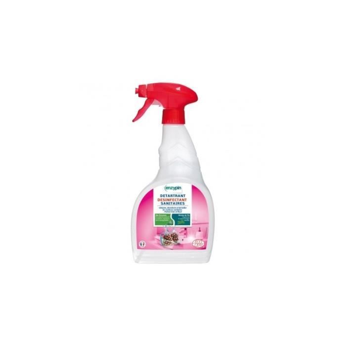 Detartrant désinfectant sanitaire enzypin 750ml