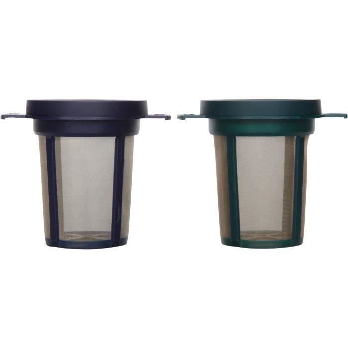 FINUM Set 2 filtres bleu et vert goldton