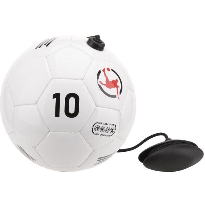Ballon de football d'entraînement avec corde et poignée REGISTA