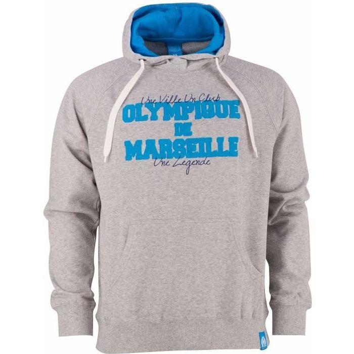 Sweat capuche OM - Collection officielle Olympique de Marseille