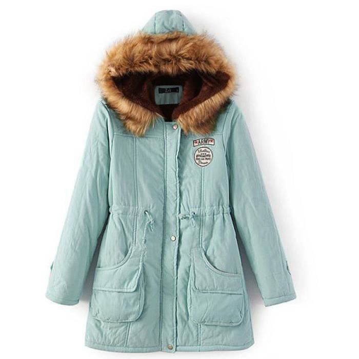 Blouson Femme Blouson à glissière Blouson décontracté à manches longues Blouson à capuche Blouson imprimé Revers et Blouson en