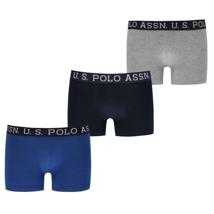 Us Polo Assn Lot De 3 Boxers Enfants