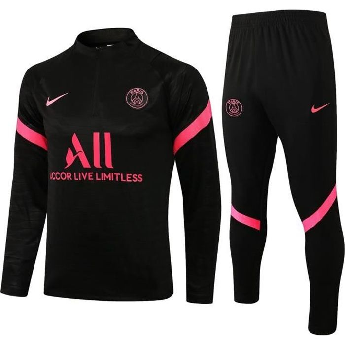 Maillot Foot NIKE Paris PSG 2021 2022 Survêtements Foot Homme Enfants Nouveau - Bleu