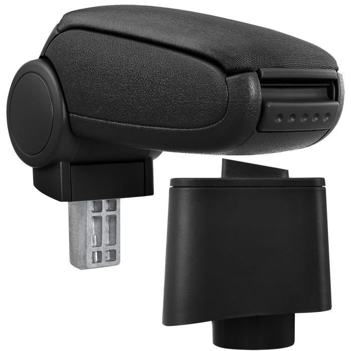 pro.tec accoudoir central spécifique pour VW Polo V (cinq)(type 6R) concernant les années modèles à partir de 2009 - accoudoir av...