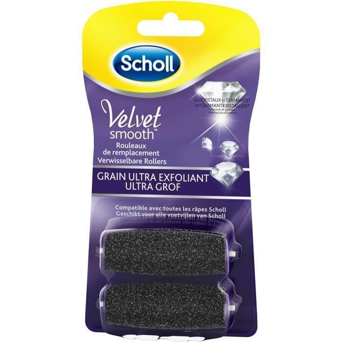 SCHOLL Velvet Smooth - Rouleaux de Remplacement - Grain Ultra Exfoliant