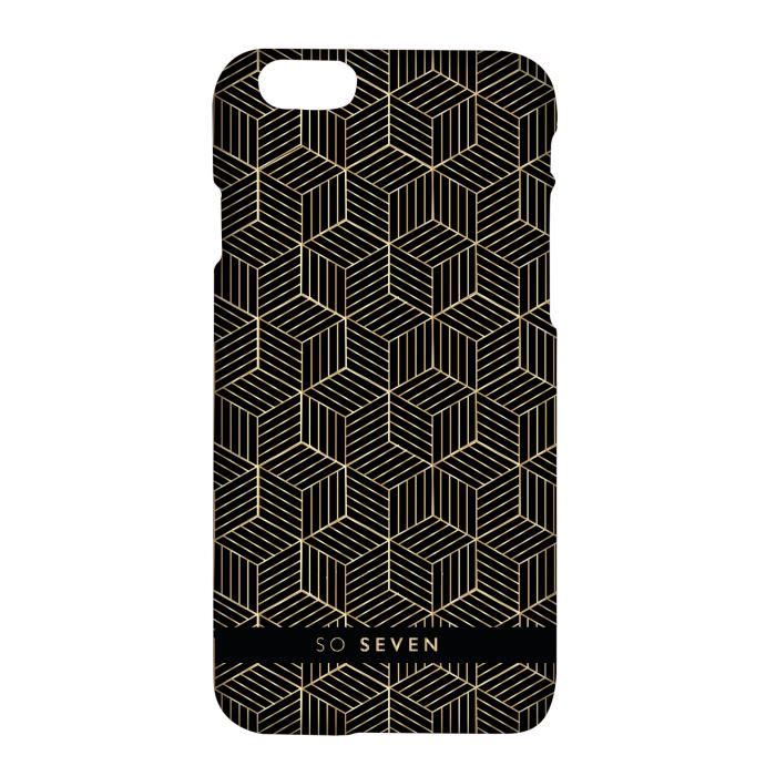 SO SEVEN Coque Midnight CUBIC OR APPLE IPHONE 7