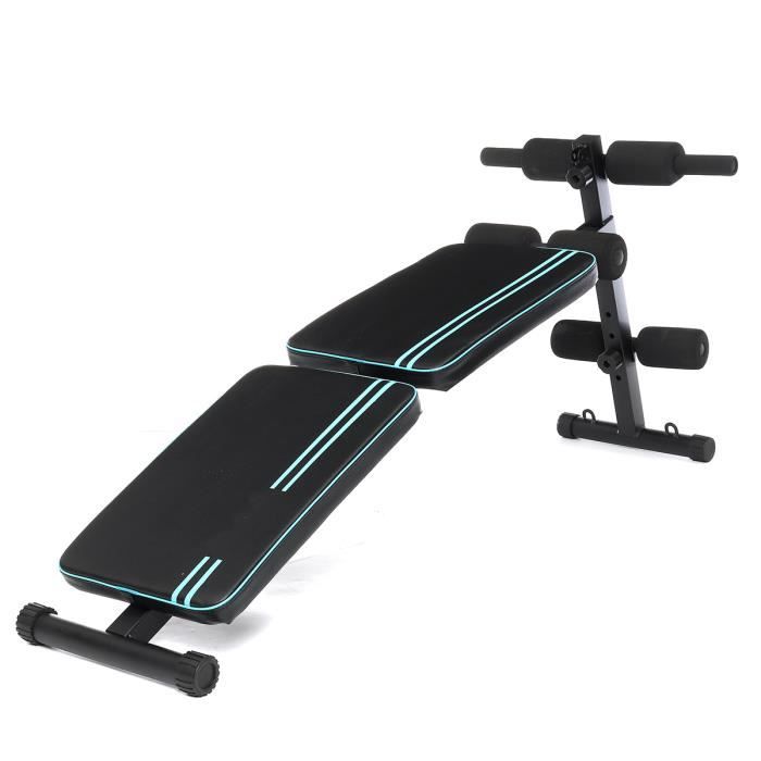 NEUFU Banc de musculation souple abdominaux et dorsaux - Banc d'entraînement 50x12.2x24.2