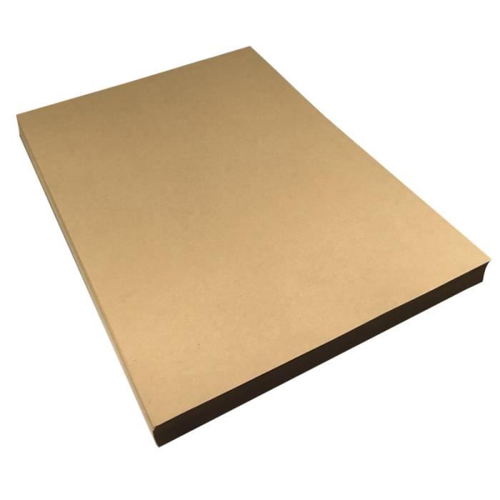 50 feuilles 21x29cm A4 Papier kraft vierge à lettres rétro à vintage Papeterie (Poids 120g) PARTITION