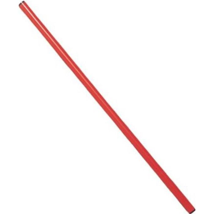 Baton de gymnastique en PVC 1.20 m - Rouge