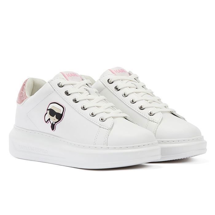 Karl Lagerfeld Basket Dames Karl Lagerfeld KL62530N Kapri NFT 01P White Pink-36