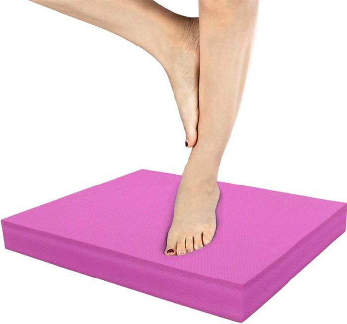 Coussin D’équilibre Physiothérapie PVC – Diamètre 34 Cm, Avec Pompe Manuelle – Pour Yoga, Pilates, Fitness, Soulage Le Dos Et Améliore L’équilibre