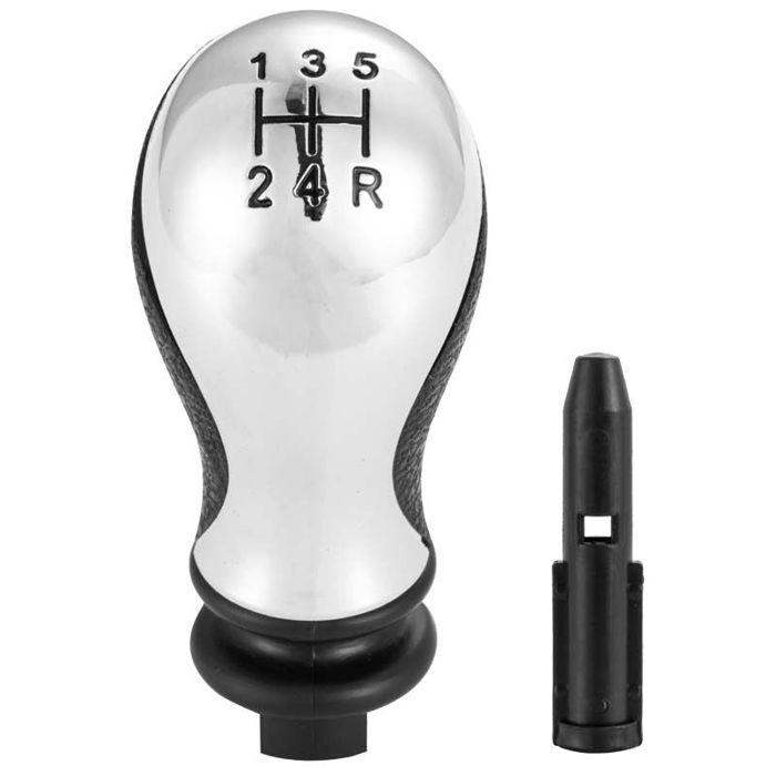 Pommeau De Levier De Vitesse 5 Vitesses - Pour Citroën C5 (2001-2008) Et Xsara Picasso (1999-2008) - Noir, Métal/plastique - Type 1 Ou 2 Au Choix - 4