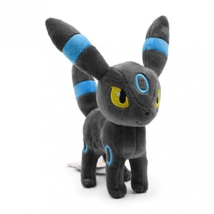 Jouet - GIGICIAL - Pokémon - Peluche 23 cm - Gris foncé/Bleu - Pour enfants 6 ans et plus