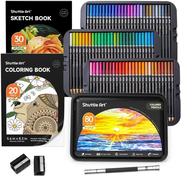 145 PCS Luxueux Valise Kit Dessin, Colore Art Set,Malette Inclus Pastel, Aquarelle, Peintures,Crayons Couleurs Etc,Idéal Cadeaux Pour Adulte Enfant,Rose 145 PCS Luxueux Valise Kit Dessin, Colore Art Set,Malette Inclus Pastel, Aquarelle, Peintures,Crayons Couleurs Etc,Idéal Cadeaux Pour Adulte Enfant,Rose