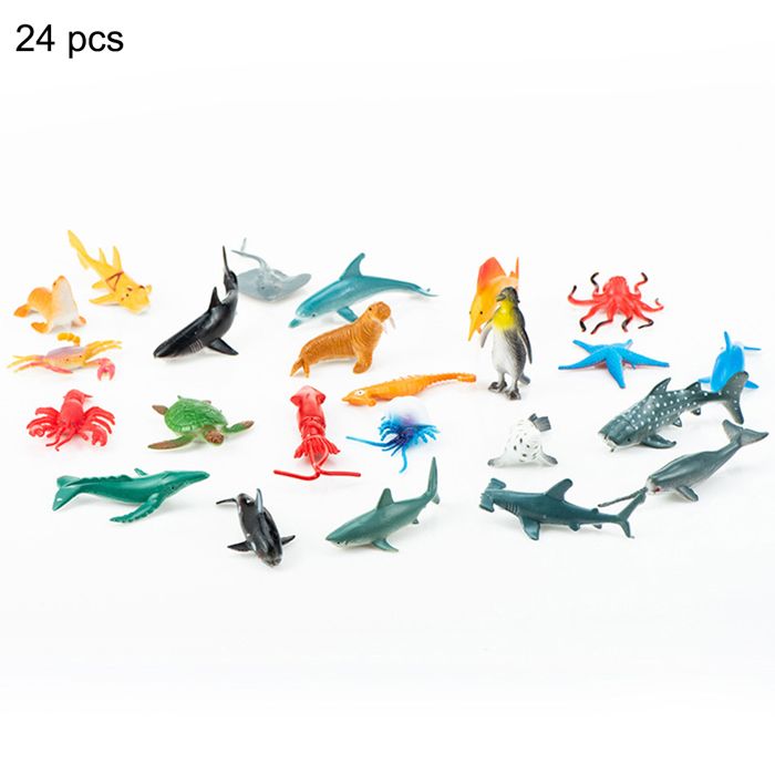 32 pièces ensemble de figurines animales jouets réalistes pour animaux Mini Jungle fête FIGURINE 32 pièces ensemble de figurines animales jouets réalistes pour animaux Mini Jungle fête FIGURINE