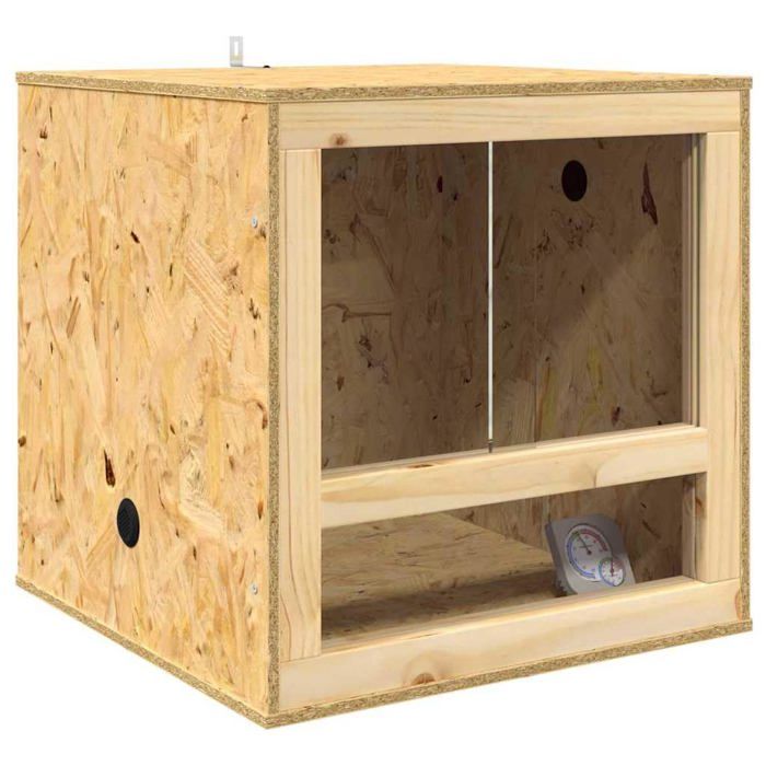 vidaXL Terrarium 50 x 50 x 50 cm OSB