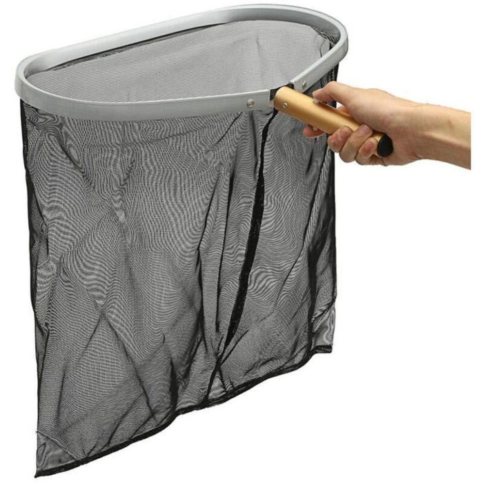 Epuisette de piscine， Robuste Maille Fine Balai Nettoyage Sac Profond incassable