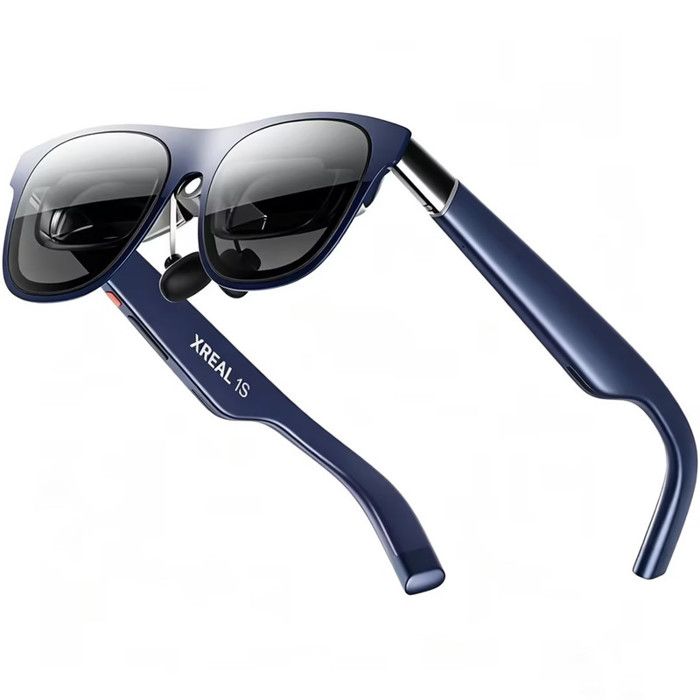 AR Lunettes 3D XREAL 1S Lunettes de réalité augmentée dotées dun écran virtuel de 500 pouces Puce X1