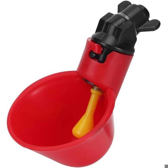 Abreuvoir automatique pour volaille - PZCC - 10 pièces - Matériau ABS résistant - Robinet à bille de précision