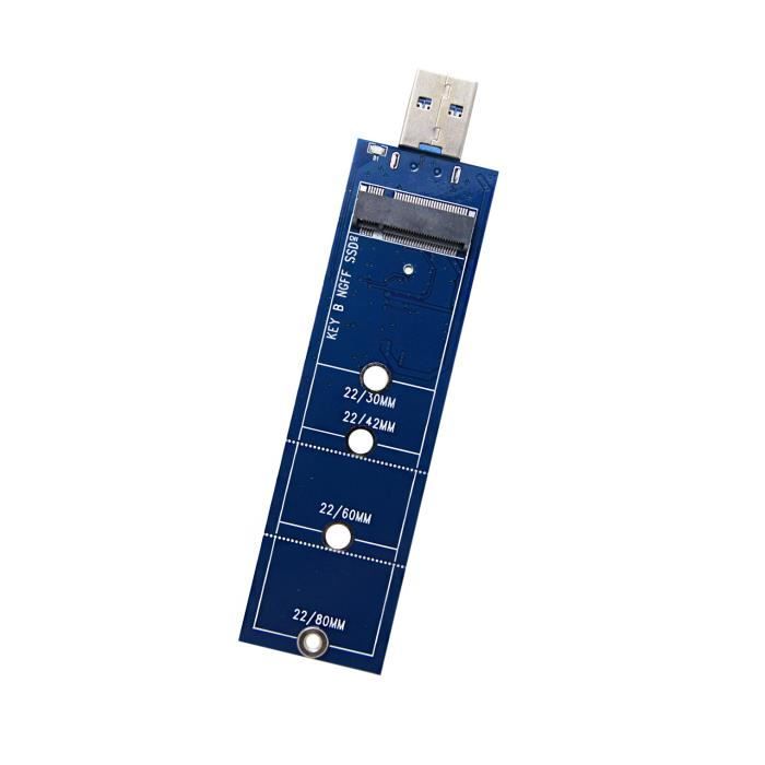 Adaptateur SSD M.2 B Key SATA. - Test et Avis