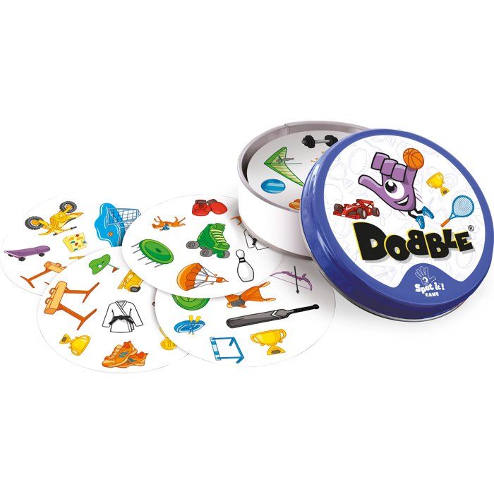 Jeu d'Ambiance Asmodee DOBSPO04FRasmodee – Dobble Sports, 55 Cartes - vue 6