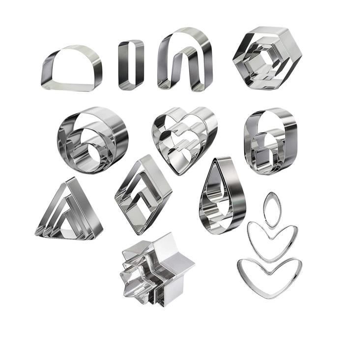 Lot De 8 Mini Emporte-pièces Ronds - Pour Pâte Polymère (Fimo) - Neuf - Idéal Créations