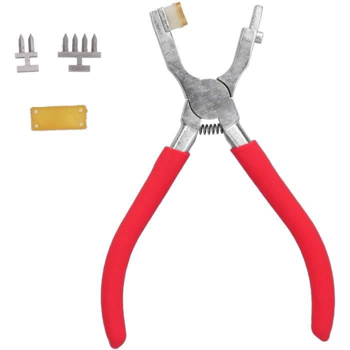 NUOBESTY 5pièces Outils De Poinçonnage Cuir Découpeur De Trou Creux Pour Artisanat Du Cuir Moldes De Découpe Pour Ceinture Et Portefeuille