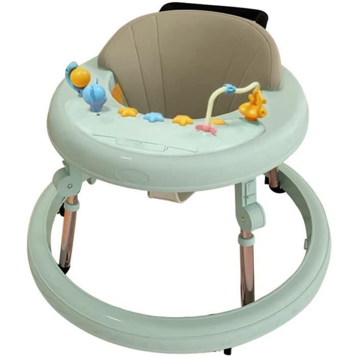 Trotteur Reglable Trotteur Bebe Evolutif 3 En 1 Avec Siege Et Plateau De Jeu Amovible Deambulateur D Activite Avec Musique Et 432 Cdiscount Puericulture Eveil Bebe