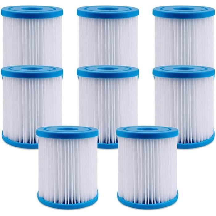 Lot De 3 Cartouches Filtrantes Intex Type A Pour Piscines - Faciles à Nettoyer