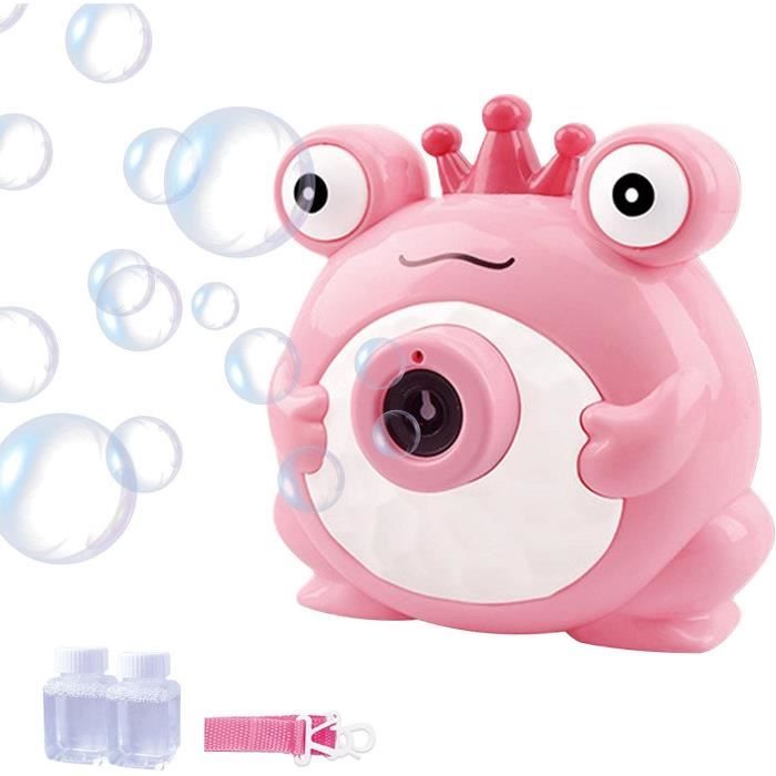 Caméra à Bulles Automatique – Jouet Musical Avec Lumière Pour Enfants – Portable Et Amusant