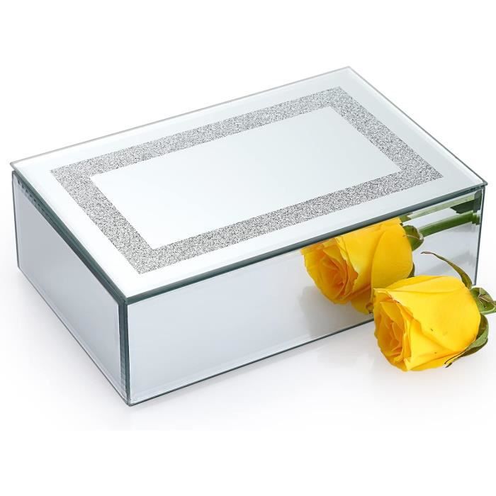 Rangement Sucre Café Boîte De Rangement En Verre Diamant écrasé BTSKY - Récipient étincelant Pour Sucre, Café, Thé - Décoration Moderne De Cuisine Boîte Sucre Café Thé