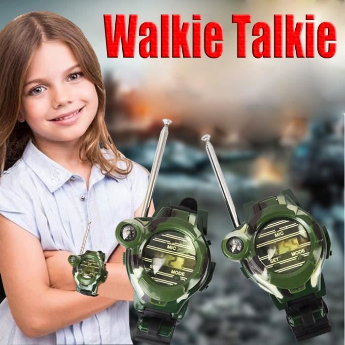 2pcs Enfants Parent Jouet Montre talkie-walkie enfants Intercom PORTIER  Jouet WONG10638 - Cdiscount Jeux - Jouets