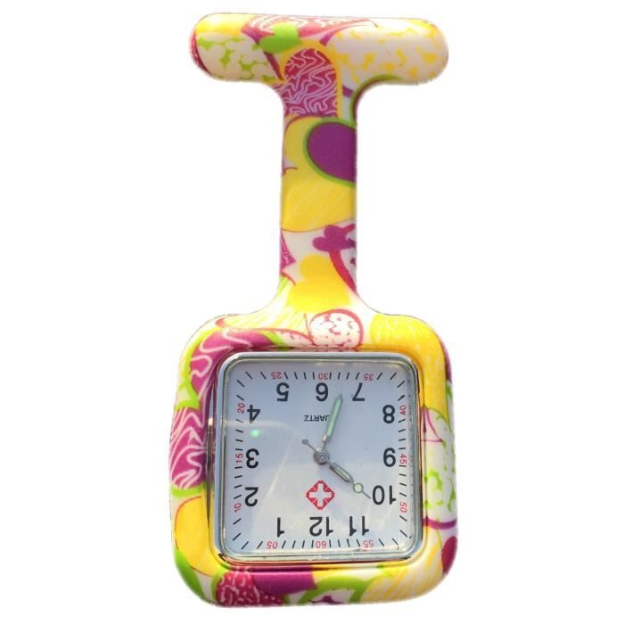 2 Orologi Da Infermiera Con Spilla, In Silicone, Con - Foto 7