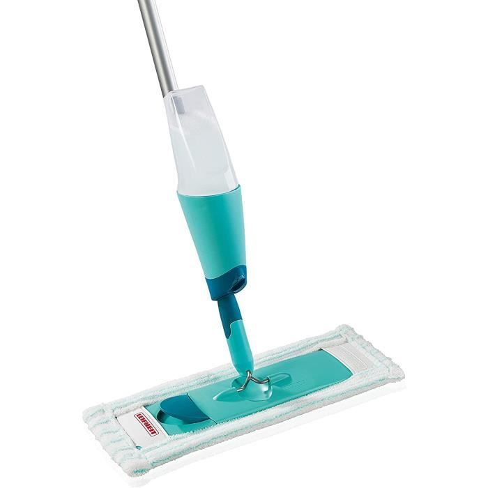 Balai Triple InnovaGoods Trimoppy - Avec Pulvérisateur 600ml, 3 Têtes Microfibre - Nettoyage Sols Facile