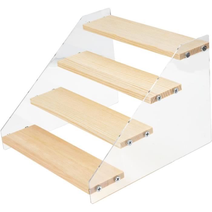 Support En Bois Pour Cornets De Glace Et Charcuterie - 36 Trous, 33x33 Cm, Présentation élégante